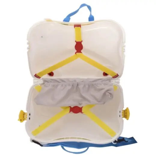 Kids Ride-On Duck Suitcase - Open